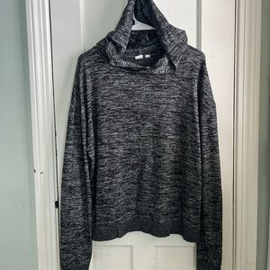 Gap Sweater Hoodie Gray Small Tall